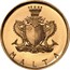Malta 5 Pounds Torch 1972 KM# 15 MALTA coin obverse
