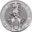 UK 5 Pounds Yale of Beaufort 2019 BU YALE OF BEAUFORT ∙ 2OZ FINE SILVER ∙ 999.9 ∙ 2019 JC coin reverse
