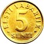 Estonia 5 Senti 1992 KM# 21 Standard Coinage EESTI VABARIIK 5 • SENTI • coin reverse