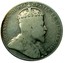 Canada 50 Cents Edward VII 1905 KM# 12 EDWARDVS VII DEI GRATIA REX IMPERATOR coin obverse