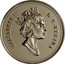 Canada 50 Cents Elizabeth II 3rd portrait 1990 Proof KM# 185 ELIZABETH II D∙G∙REGINA coin obverse