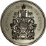 Canada 50 Cents Elizabeth II 4th portrait 2004 P KM# 494 CANADA *YEAR* 50 CENTS A MARI USQUE ADMARE coin reverse