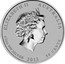 Australia 50 Cents Year of the Snake 2013 P Proof KM# 1832a ELIZABETH II AUSTRALIA 1/2OZ SILVER 2013 50 CENTS coin obverse