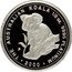 Australia 50 Dollars Koala 2000 P THE AUSTRALIAN KOALA 1/2 OZ. 9995 PLATINUM 2000 P coin reverse
