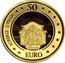 Malta 50 Euro Auberge D'Italie 2010 Proof KM# 141 MALTA REPUBBLIKA TA' MALTA 2010 coin obverse