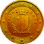 Malta 50 Euro Cent Maltese Coat of Arms 2008 KM# 130 MALTA 2008 REPUBBLIKA TA' MALTA coin obverse