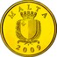 Malta 50 Euro La Castellania 2009 Proof KM# 135 MALTA REPUBBLIKA TA' MALATA 2009 coin obverse