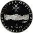 Malta 9 Tari Military Hospitaller Order of St. John of Jerusalem 2011 Proof SOVRANO • MILITARE • ORDINE • DI • MALTA 9 TARI' 2011 coin reverse
