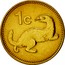 Malta Cent 1986 Proof KM# 78 Reform Coinage 1C coin reverse