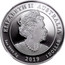 Australia Dollar Dragon & Tiger 2019 P ELIZABETH II AUSTRALIA 1OZ 9999 AG 2019 1 DOLLAR coin obverse