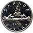 Canada Dollar Voyageur 1959 KM# 54 CANADA DATE DOLLAR coin reverse