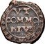 Malta Grano Luis Mendes de Vasconcellos (1622-1623) KM# 36 HOSPITALI HIERVSALEM VT COMMO DIVS coin reverse
