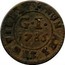 Malta Grano Emmanuel de Rohan 1785 KM# 298.4 NON AES SED FIDES 1776 G I coin reverse
