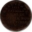 UK Halfpenny Yorkshire - Sheffield-Horatio Nelson) 1811  HALFPENNY 1811 PAYABLE AT NO. 18 NORFOLK ROW SHEFFIELD TOKEN coin reverse
