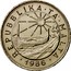 Malta Lira 1986 Proof KM# 82 Reform Coinage REPUBBLIKA TA' MALTA 1986 coin obverse