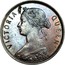 Canada One Cent Victoria 1864H KM# Pn2 VICTORIA QUEEN coin obverse