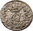 Estonia Ore Carl XI With ribbon 1671 LN KM# 1 C XI coin obverse
