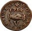 Malta V Grani (Cinquina) (An Manoel de Vilhena) KM# 194 NON AES SED FIDES V 1734 coin reverse