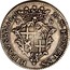 Malta VI Tari Antonio Manoel de Vilhena 1723 KM# 179 HIERVSAL:1723 M∙M∙HOS:ET∙S∙S∙ T∙ 6 coin reverse