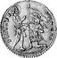 Malta Zecchino (Antonio Manoel de Vilhena) KM# 182 PIETAT E VINCES coin reverse
