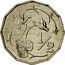 Cyprus 1/2 Cent 1983 KM# 52 Reform Coinage 1/2 coin reverse