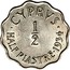 Cyprus 1/2 Piastre George V 1934 KM# 20 ∙ CYPRVS ∙ 1/2 HALF PIASTRE∙1934 coin reverse