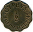 Cyprus 1/2 Piastre George VI 1949 KM# 29 ∙CYPRVS∙ 1/2 HALF PIASTRE∙1949 coin reverse