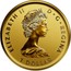 Canada 1 Dollar 40th Anniversary of the Gold Maple Leaf 2019 ELIZABETH II D G REGINA 1 DOLLAR coin obverse