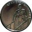 Malta 1 Lira Arrival to Poland 2005 Finish standard X# 324 AD MAIOREM DEI GLORIA coin reverse