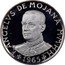 Malta 1 Scvdo (Angelo) X# 13 F. ANGELVS DE MOJANA M•M•H•H MONASSI 1965 coin obverse