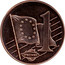 Latvia 1 ¢ Trial Essai 2003 1 ¢ SPECIMEN coin reverse