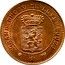 Luxembourg 10 Centimes (Adolphe) KM# E15 GRAND-DUCHÉ DE LUXEMBOURG coin obverse