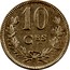 Luxembourg 10 Centimes Charlotte 1924 KM# 34 10 CES coin reverse