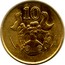 Cyprus 10 Cents Type 1 coat of arms bordered value number 1988 KM# 56.2 10 coin reverse