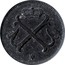Luxembourg 10 Ces LL crossed 1917  coin obverse