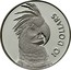 Australia 10 Dollars Cockatoo. Piedfort 1993 Proof; Piedfort KM# 221a 10 DOLLARS coin reverse