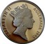 Australia 10 Dollars Numbat. Piedfort 1995 Proof KM# 296a ELIZABETH II AUSTRALIA 1995 RDM coin obverse