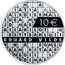 Estonia 10 € Eduard Vilde 2015 Proof EDUARD VILDE 10 € coin reverse