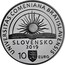 Slovakia 10 Euro 100th anniversary of Comenius University in Bratislava 2019 JURIDICA PHILOSOPHICA MEDICA UNIVERZITA KOMENSKÉHO V BRATISLAVE 1919 coin reverse