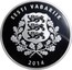 Estonia 10 Euro 150th Anniversary of the Birth of Miina Harma 2014 Proof KM# 75 EESTI VABARIIK 2014 coin obverse