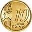 Estonia 10 Euro Cent Map of Estonia 2018 KM# 64 10 LL EURO CENT coin reverse