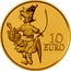 Luxembourg 10 Euro Kitty Mouse 2016 10 EURO coin reverse