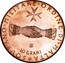 Malta 10 Grani Angelo 1970 1970 Proof X# 35 SOVRANO∙MILITARE∙ORDINE∙DI∙MALTA 10 GRANI coin reverse