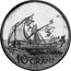 Malta 10 Grani Medieval galley 1988 Proof, all in proof set PS77 X# 124 10 GRANI coin reverse