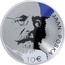 Estonia 10€ Jaan Poska 2016 Proof JAAN POSKA 10€ coin reverse
