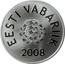 Estonia 10 Krooni 2008 Summer Olympics in Beijing 2008 Proof KM# 48 EESTI VABARIIK 2008 coin obverse
