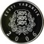 Estonia 10 Krooni Olympic Winter Games Torino 2006 Proof KM# 42 EESTI VABARIIK 2006 coin obverse