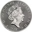UK 10 Pounds The Black Bull of Clarence 2019 Proof ELIZABETH II • D • G • REG • F • D • 10 POUNDS • coin obverse