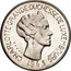 Luxembourg 100 F Grand-Duche de Luxembourg 1963 Pattern strike - Rare CHARLOTTE GRANDE-DUCHESSE DE LUXEMBOURG ESSAI J.N.LEFEVRE 1963 coin obverse