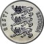 Estonia 100 Krooni Monetary Reform 1992 Proof KM# 27 EESTI ESTONIA coin obverse